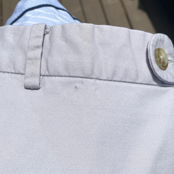 Peter Millar Men's Pilot Flat Front Trousers in Mountain Grey size 40 - Picture 13 of 14